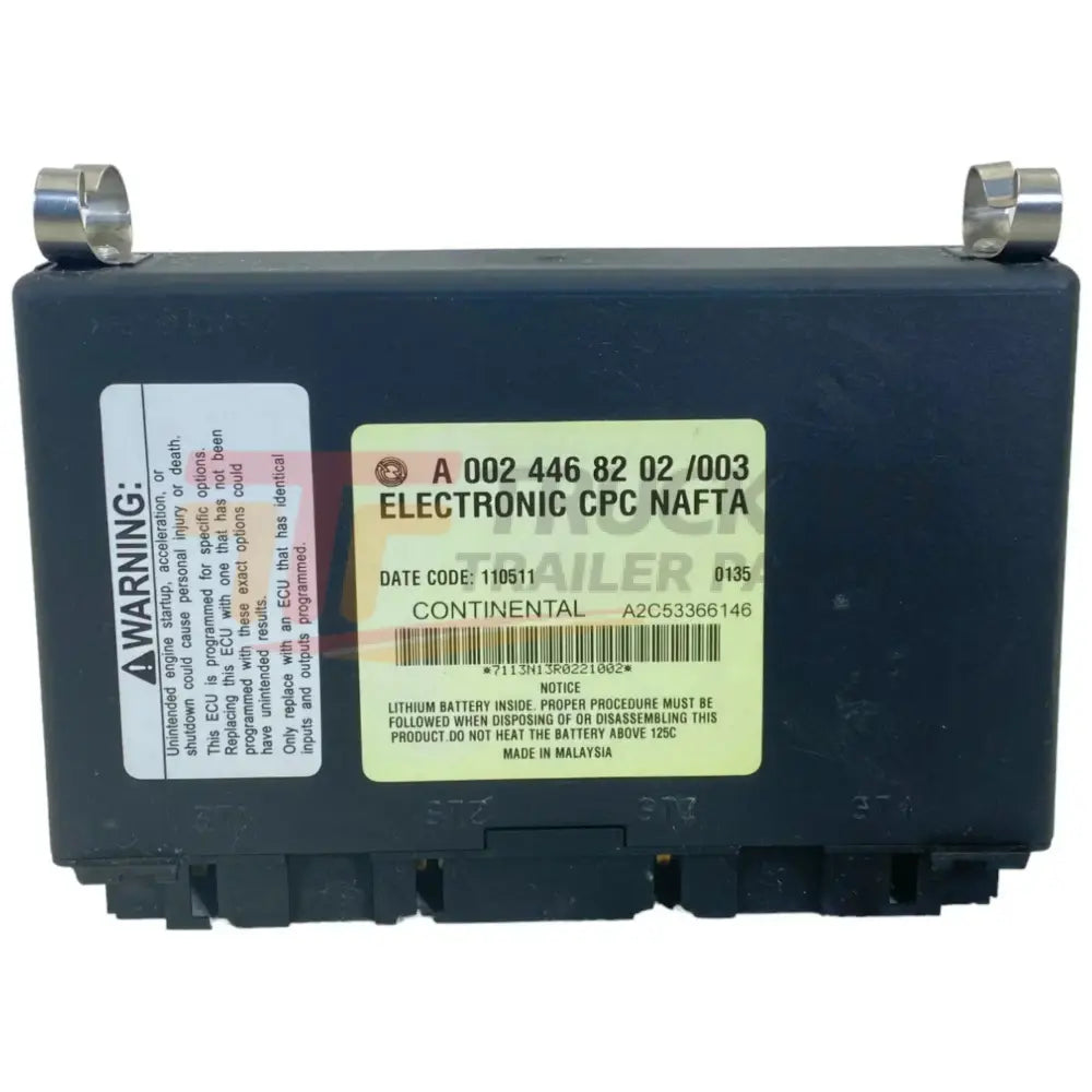 EA0024468202 Genuine Freightliner Cpc2 Electronic Chassis Control Module - Truck To Trailer