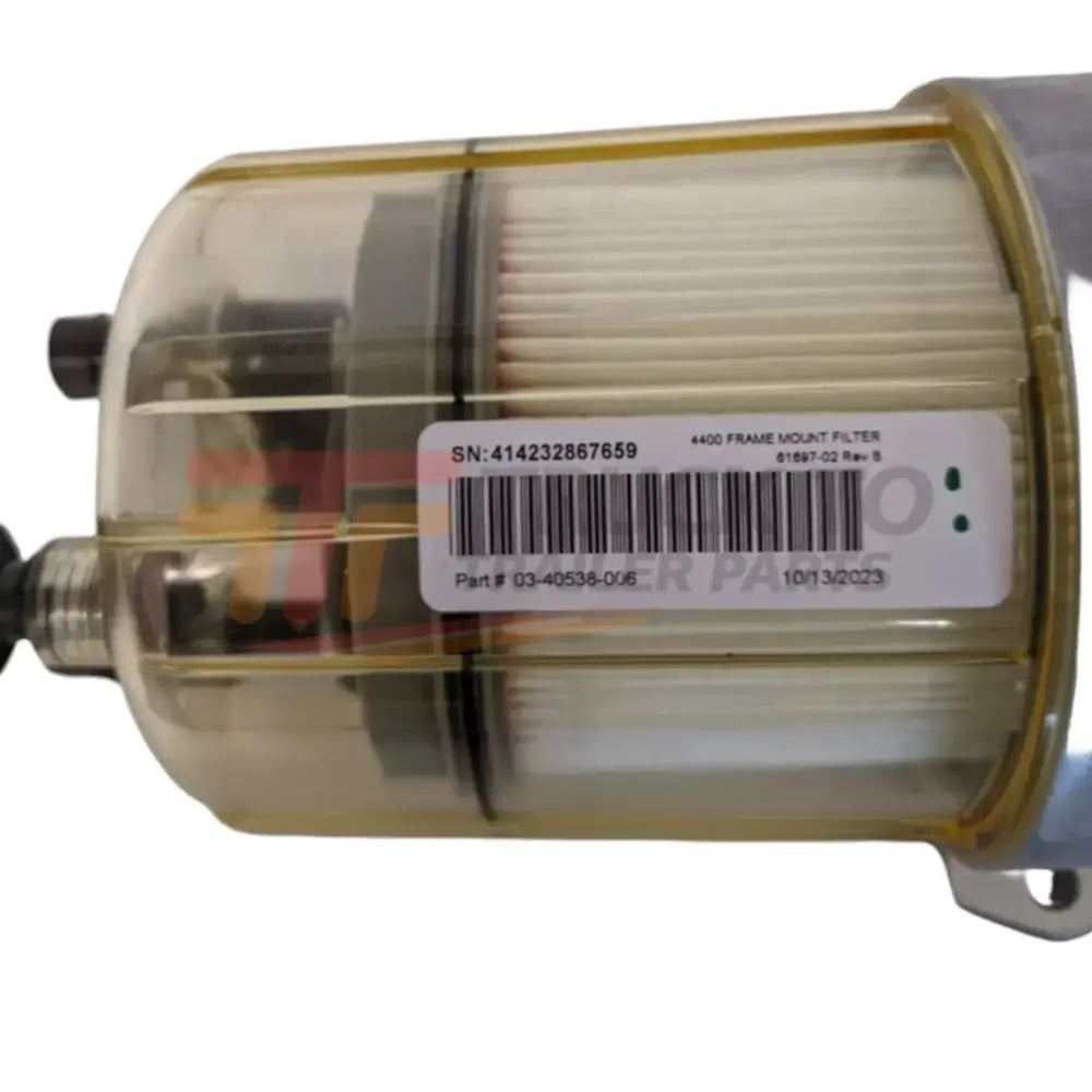 03-40538-006 Genuine Freightliner Fuel Water Separator - Truck To Trailer