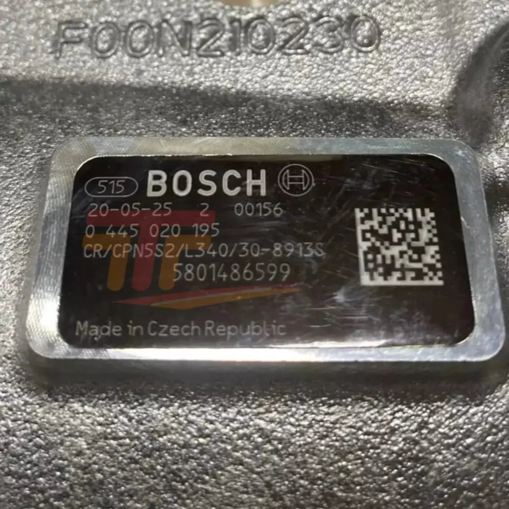 0445020195 Bosch High Pressure Common Rail Injection Pump - Truck To Trailer
