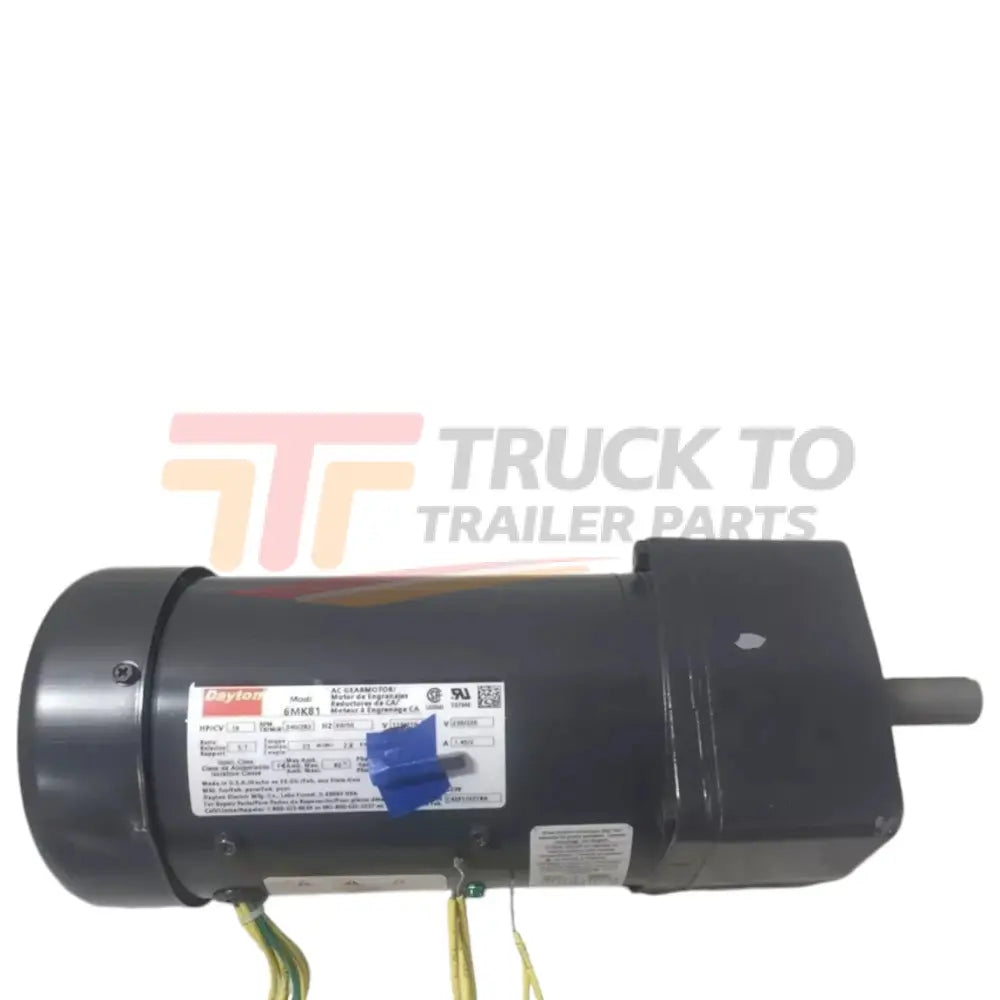 096037.00 Dayton AC Gearmotor 0.167 Input HP 340 RPM 115/230VAC - Truck To Trailer