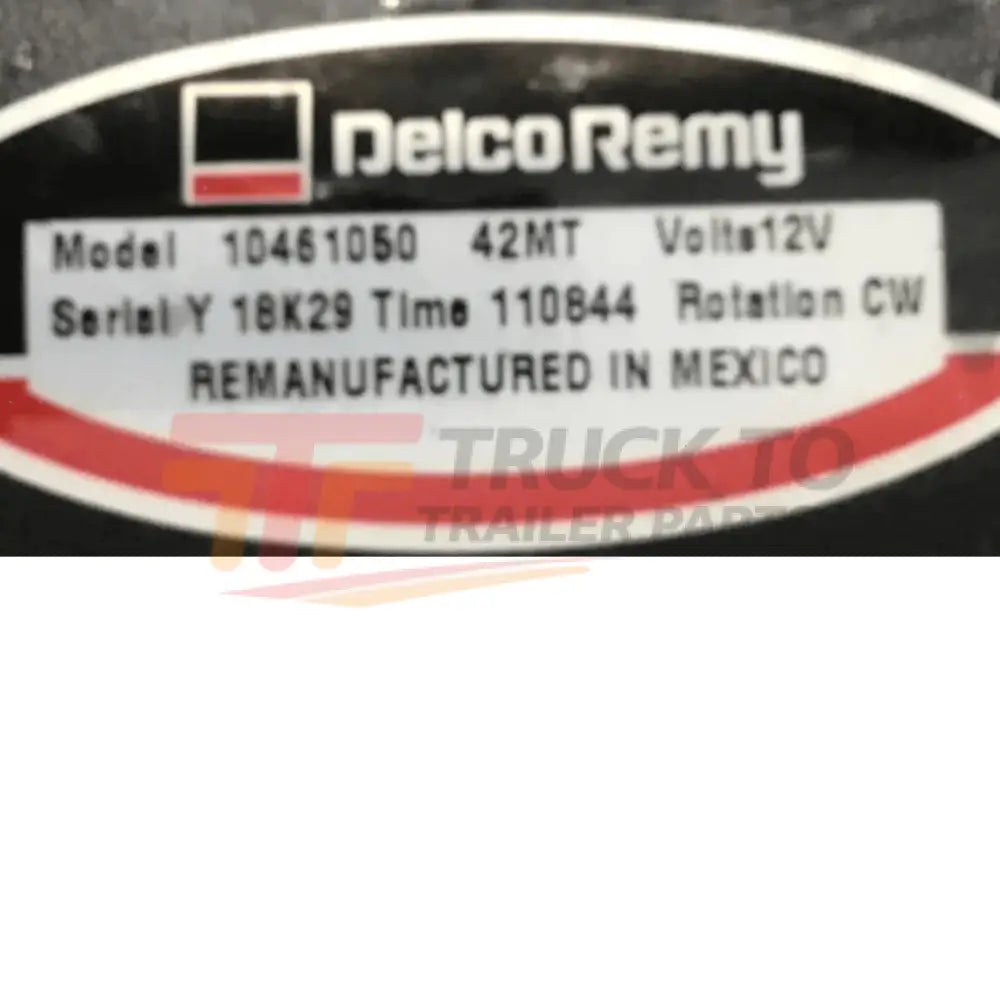 1114248 Genuine Volvo Starter Motor - Truck To Trailer