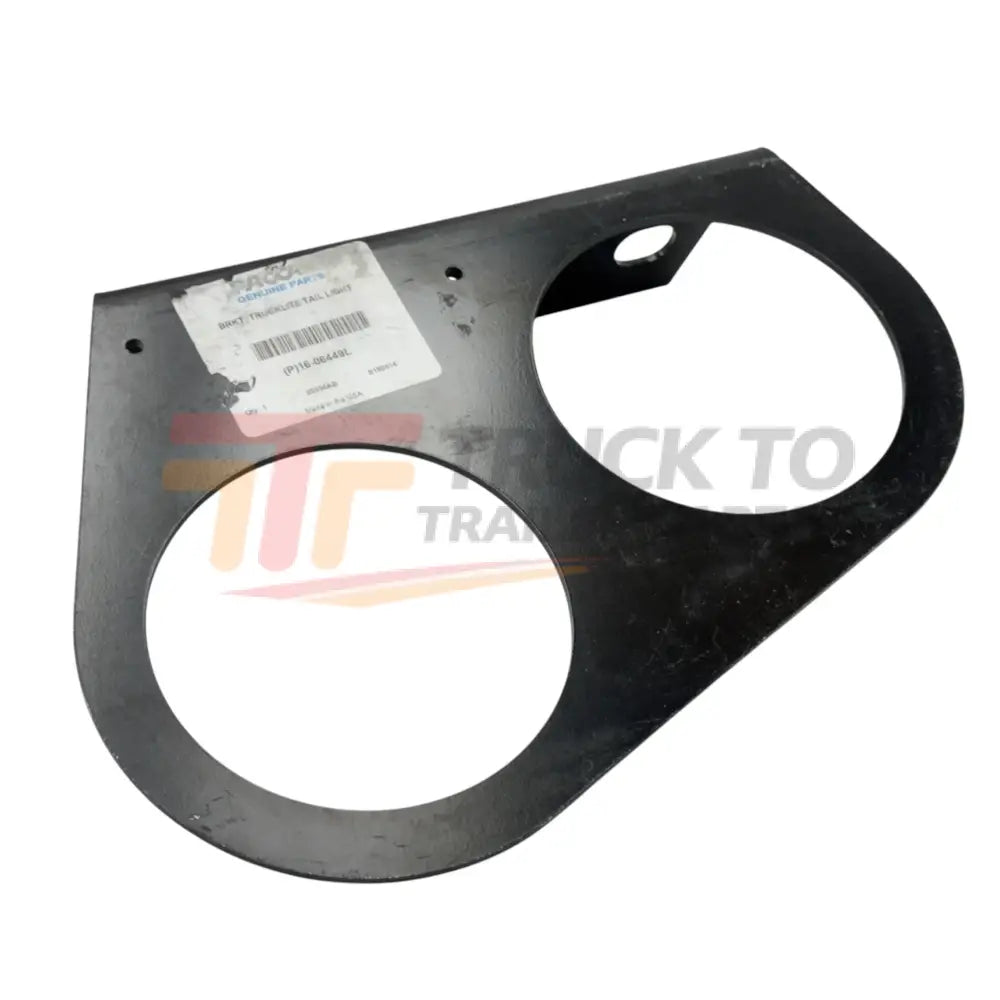 16-06449L Genuine Peterbilt Tail Left Side Light Bracket - Truck To Trailer