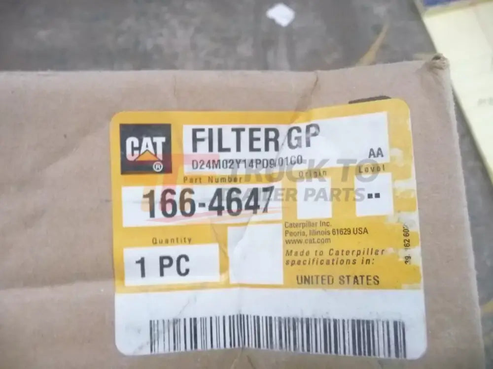 166-4647 Caterpillar Hydraulic Filter - Truck To Trailer
