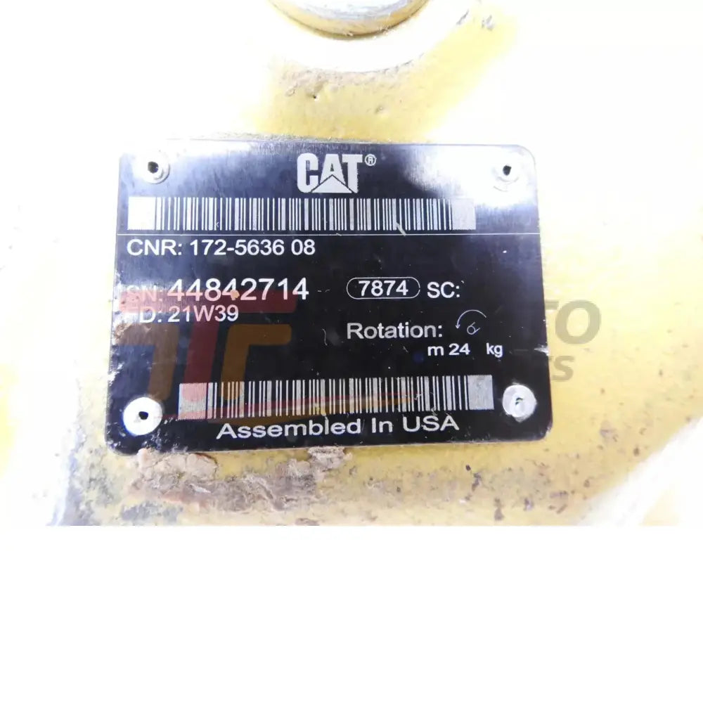 172-5636 Caterpillar Slipper Piston Pump - Truck To Trailer