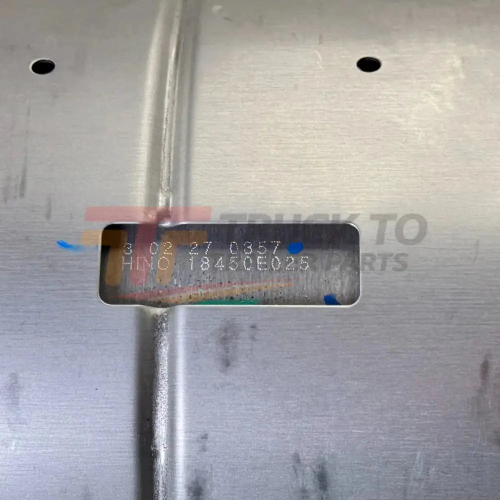 18040E0030 Genuine Hino Exhaust Pipe Converter - Truck To Trailer