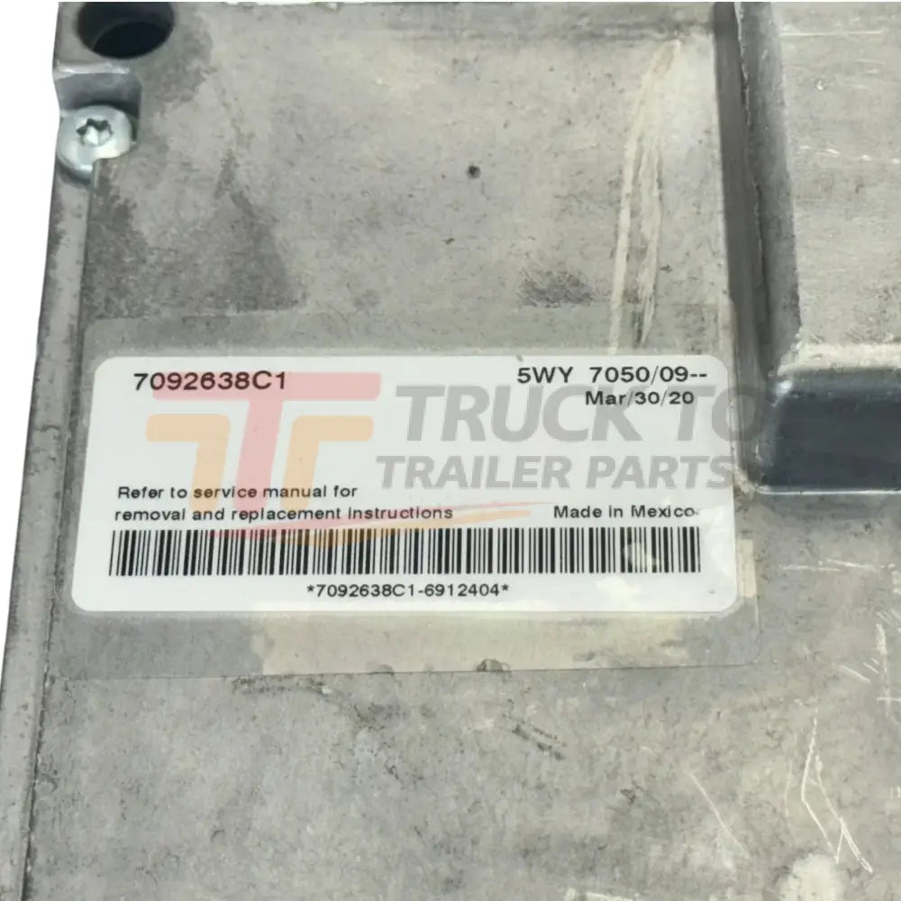 7081817C1 Genuine International ECM Consolidated Engine Controller - Truck To Trailer