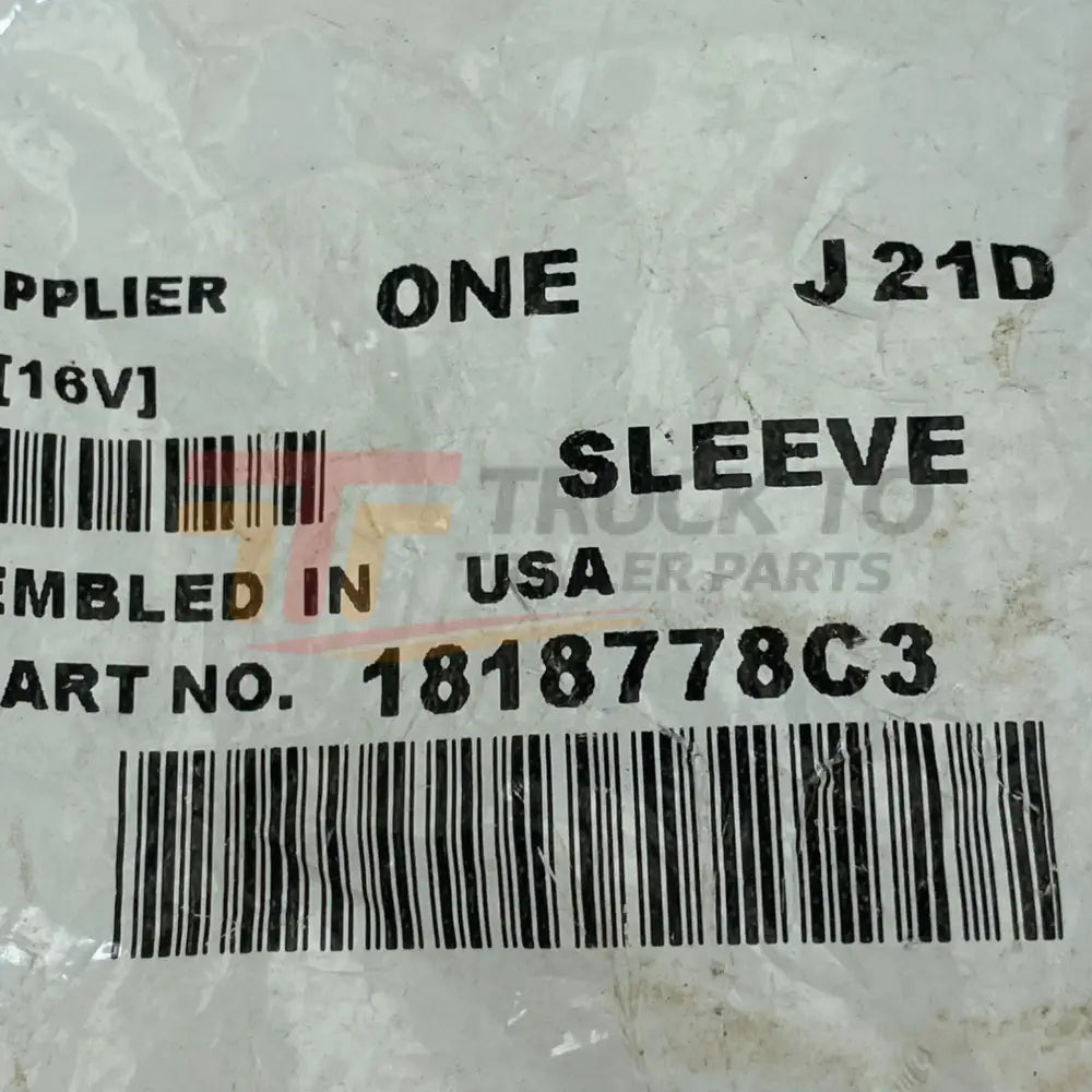 1818778C3 Genuine International Sleeve Injector - Truck To Trailer