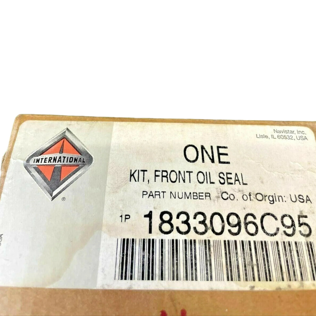 1833096C95 Genuine International Front Oil Seal Kit #122 For Navistar - Truck To Trailer