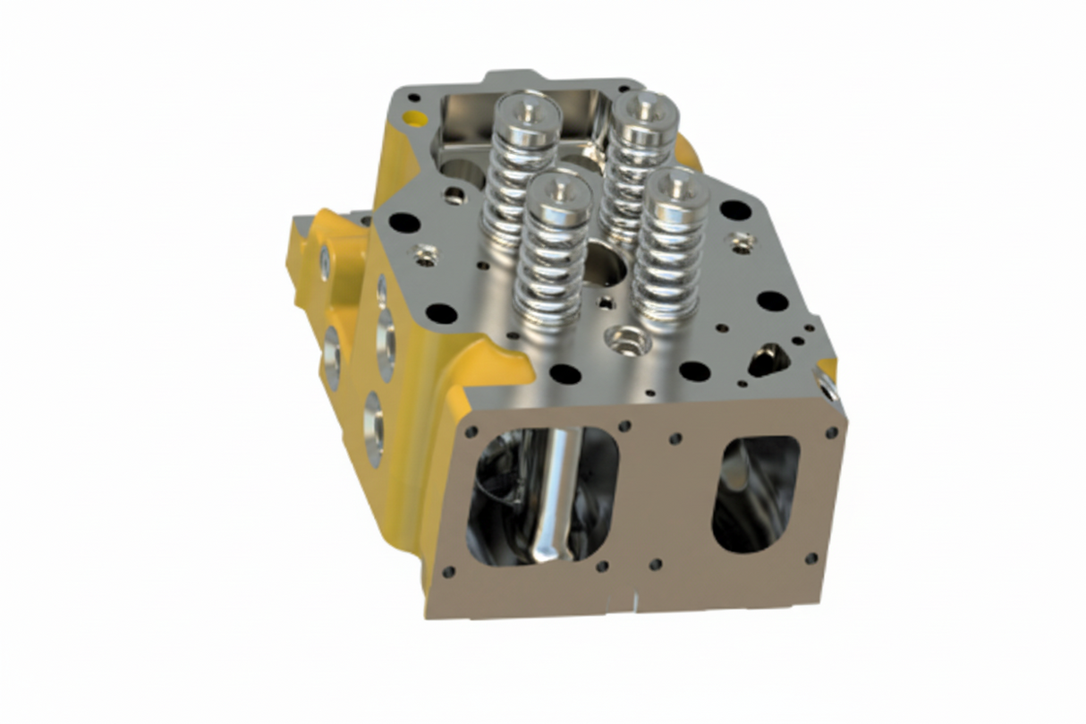 10R2602 Genuine CAT 24 Valve Basic Engine Cylinder Head