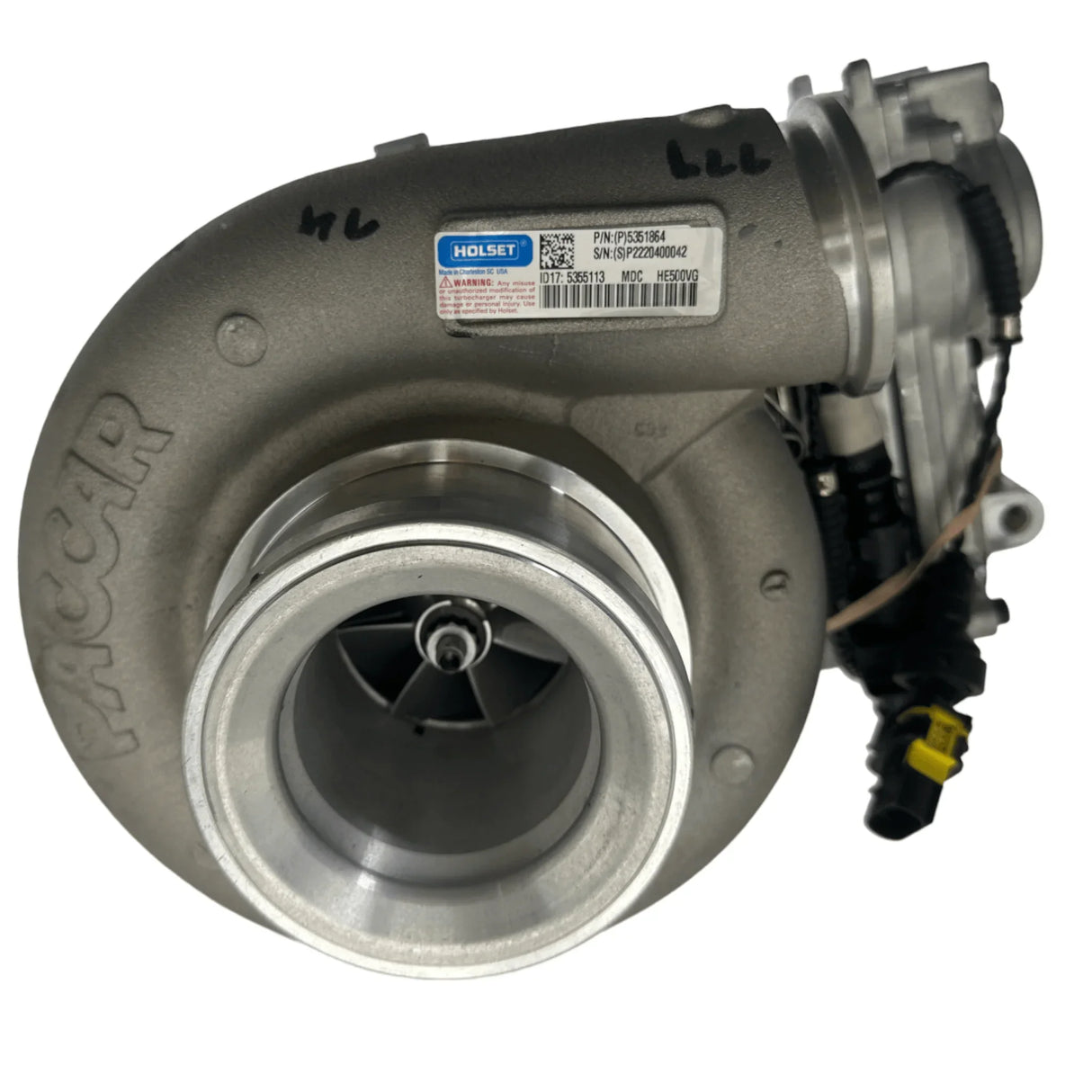 2049933Pex Genuine Paccar Mx 13 Epa 10 Holset Turbocharger With Actuator - Truck To Trailer