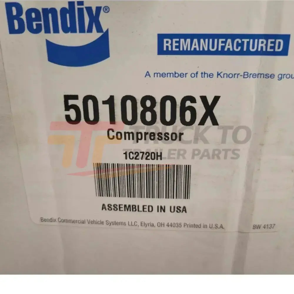 5010806 Genuine Bendix Air Compressor BA-921 - Truck To Trailer