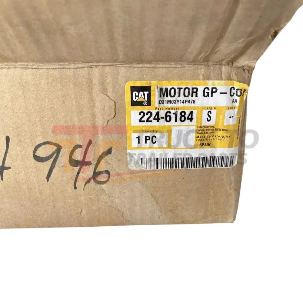 224-6184 Caterpillar Wiper Motor Assembly - Truck To Trailer