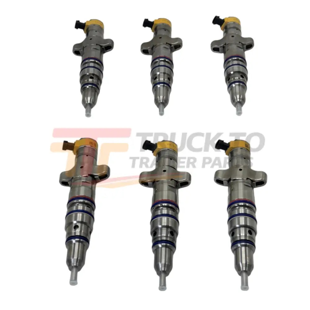 20R8059 Genuine Cat Fuel Injectors Set Of Six 6For C7 - Truck To Trailer