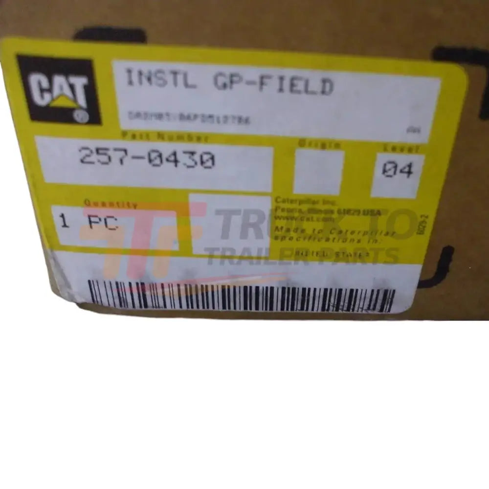 257-0430 Caterpillar Instl Gp-Field - Truck To Trailer