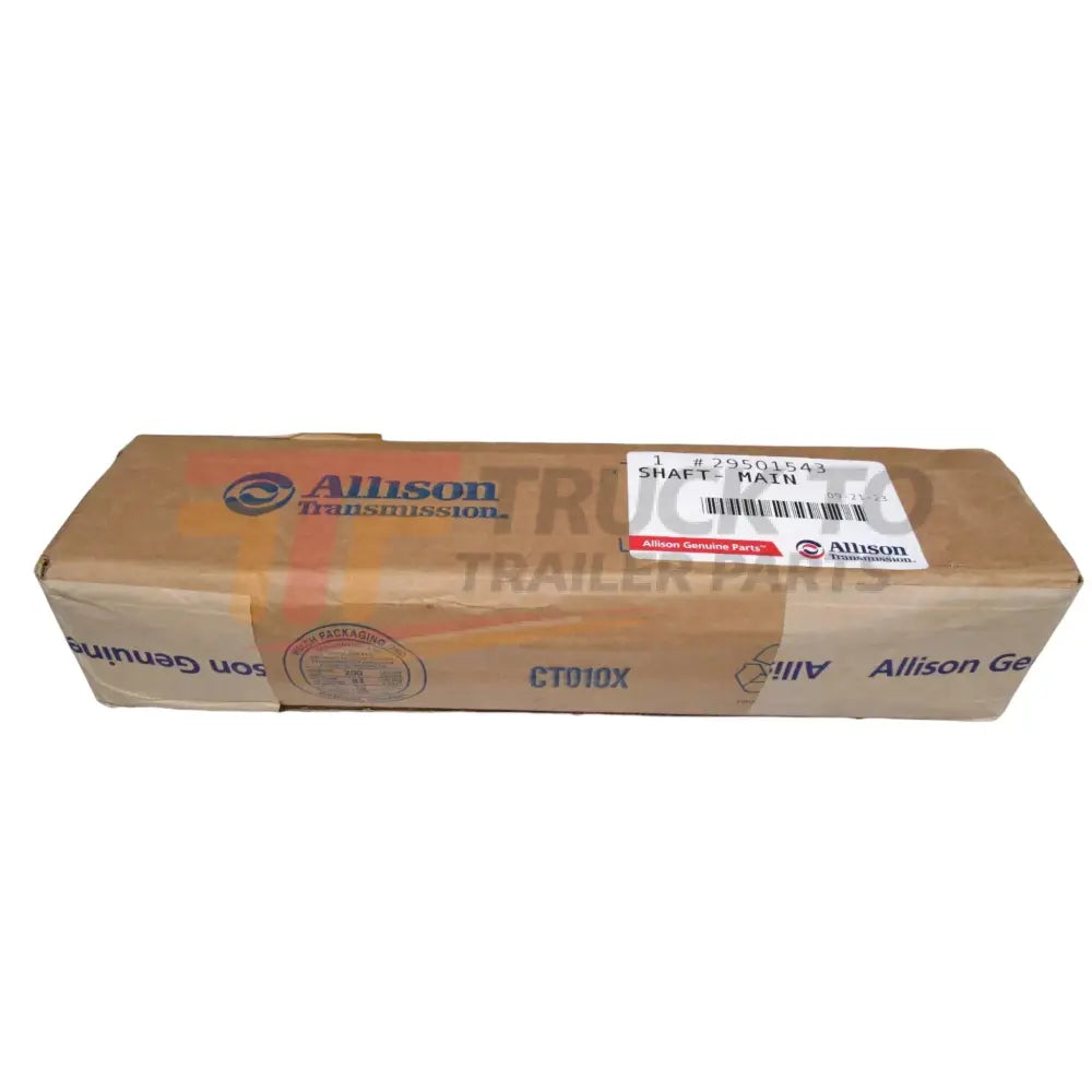 29501543 Allison Transmission Main Shaft - Truck To Trailer
