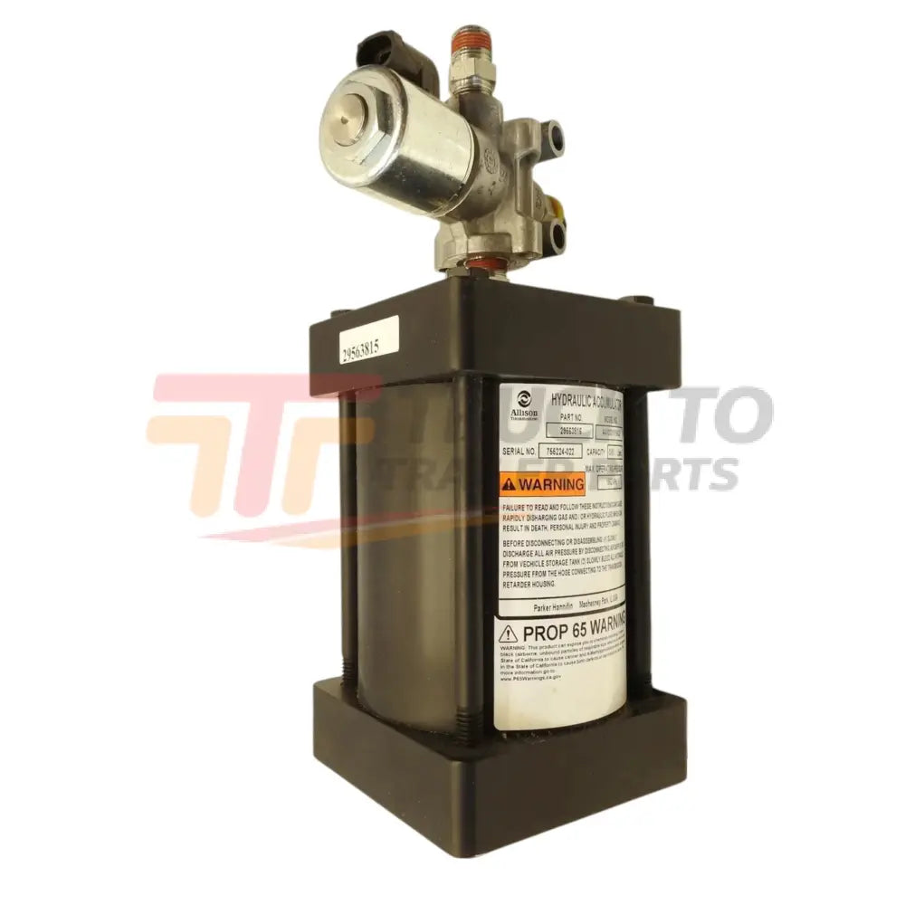 29563815 Genuine Allison Hydraulic Accumulator - Truck To Trailer