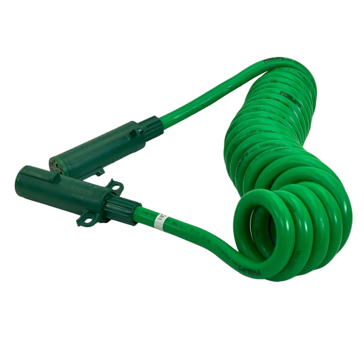 304624 Genuine Phillips ABS Coiled Power Cable Assembly - Truck To Trailer