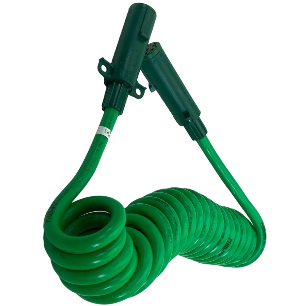 304624 Genuine Phillips ABS Coiled Power Cable Assembly - Truck To Trailer