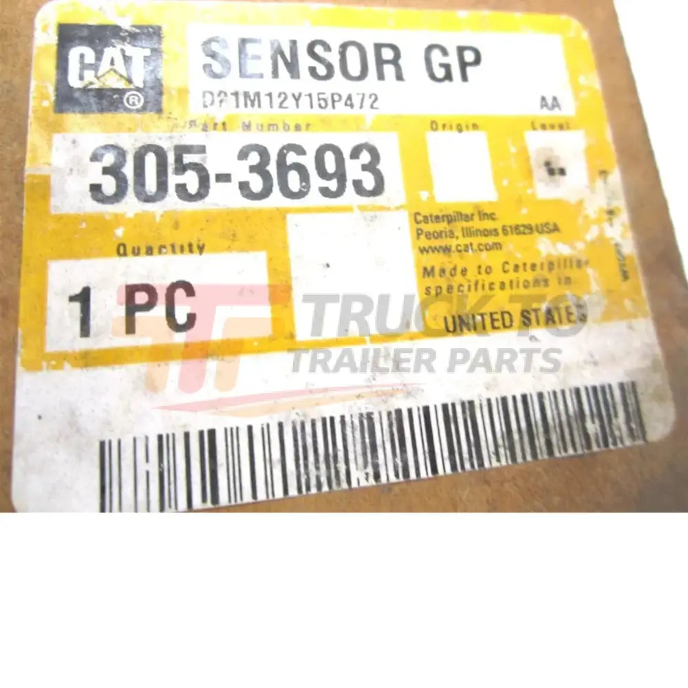 305-3693 Caterpillar Temp And Pressure Sensor 6 Pin - Truck To Trailer