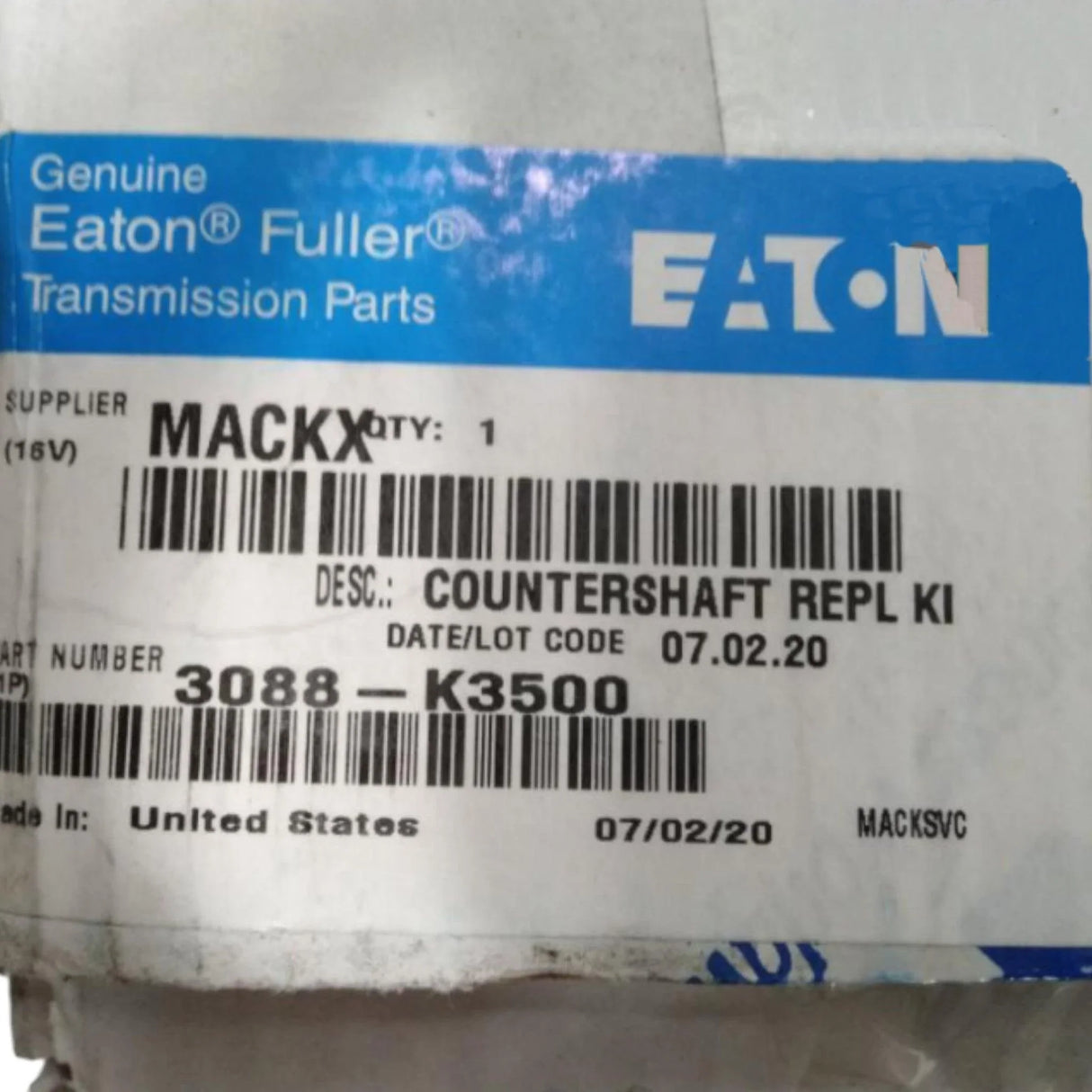 3088-K3500 Genuine Volvo/Mack Countershaft Replt Kit - Truck To Trailer