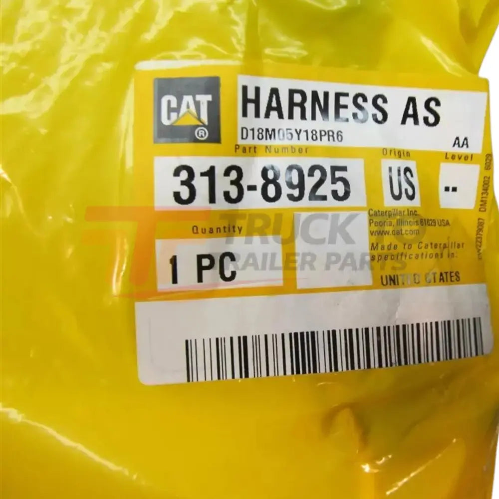 313-8925 Genuine Caterpillar Harness - Truck To Trailer