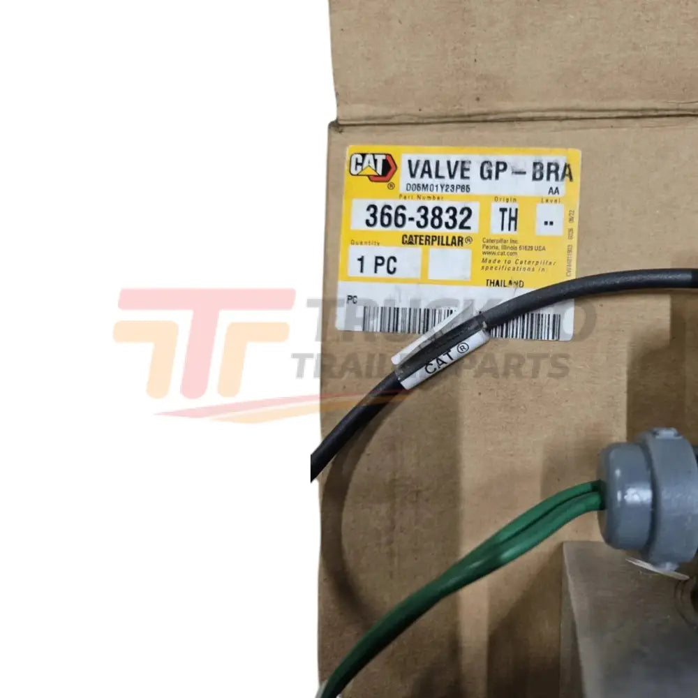 366-3832 Caterpillar Brake Control Valve - Truck To Trailer
