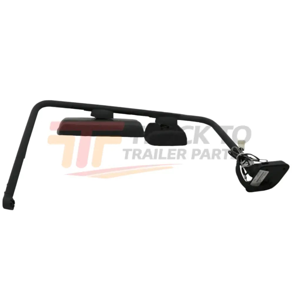 3757526C92 Genuine International Mirror Rearview Man Htd Cb Radio Black Lh Aat - Truck To Trailer