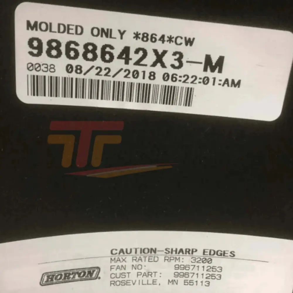 3912-996711253 Genuine Mack Engine Cooling Fan - Truck To Trailer