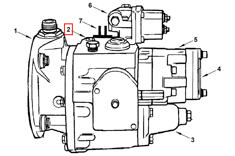 3060170 Cummins Fuel Pump Housing