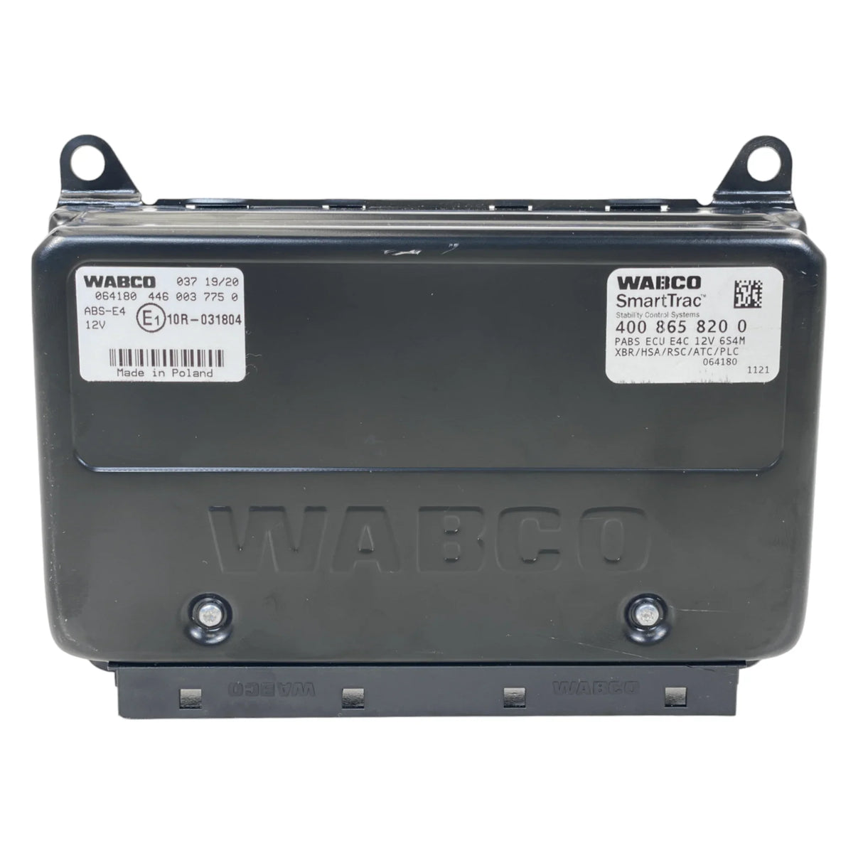 4008658200 Genuine Wabco Pabs Ecu E4C 12V 6S4M Xbr Hsa Rsc Atc Plc - Truck To Trailer