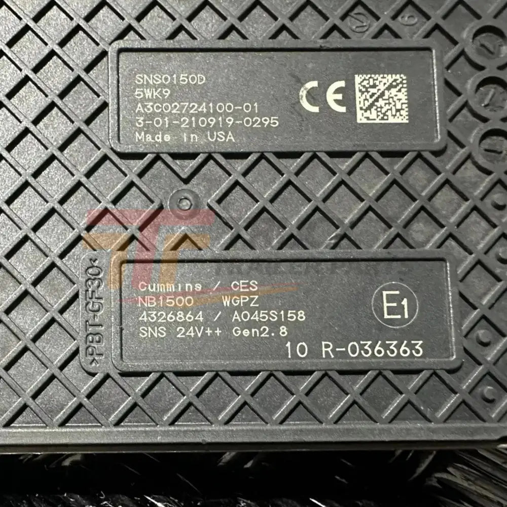 4326862RX Genuine Cummins Nox Nitrogen Oxide Sensor - Truck To Trailer