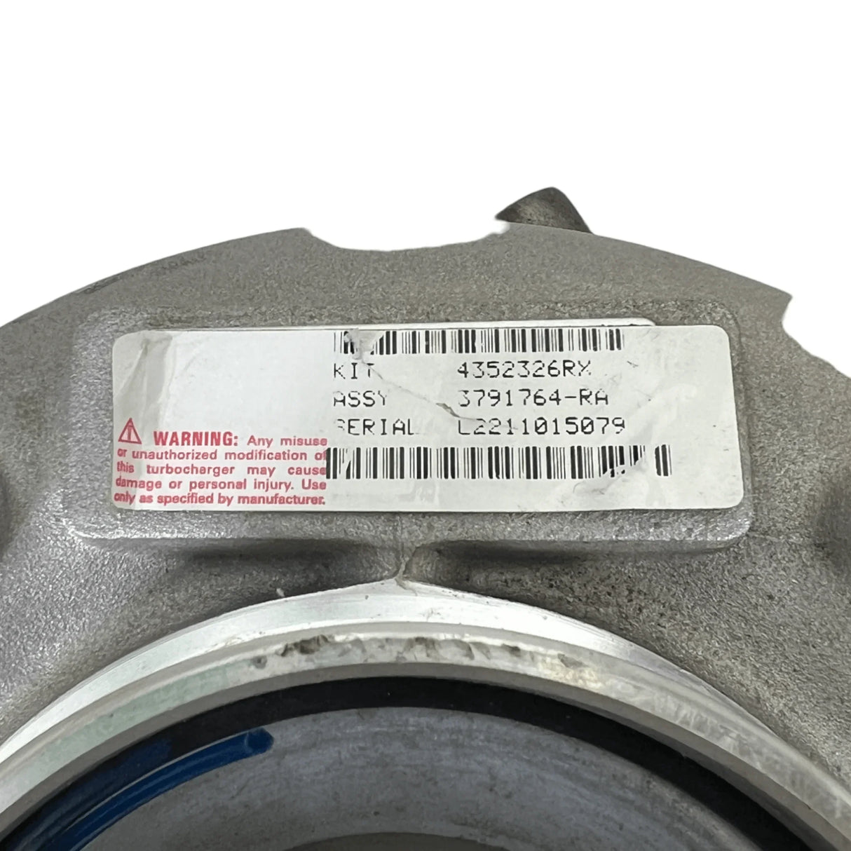 4352326Rx Genuine Cummins Turbocharger Kit Vgt He351Ve - Truck To Trailer