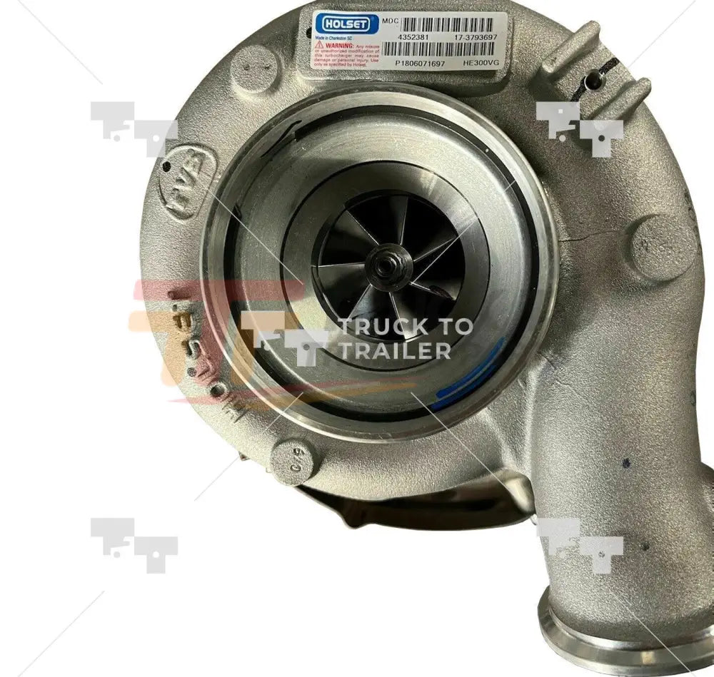 4352381RX Genuine Cummins Turbocharger He300Vg For Qsb - Truck To Trailer