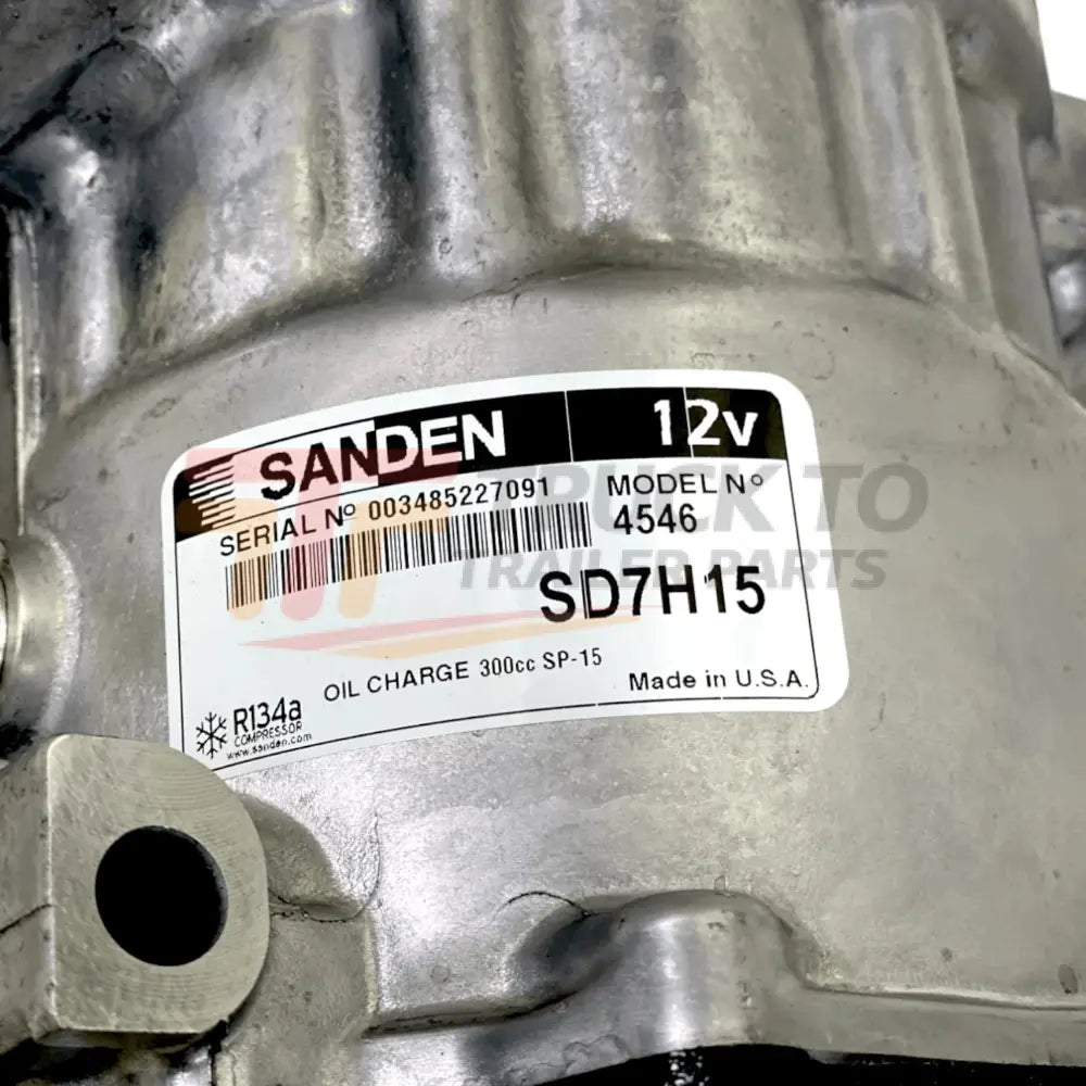 4546 Sanden A/C Compressor For Navistar International - Truck To Trailer