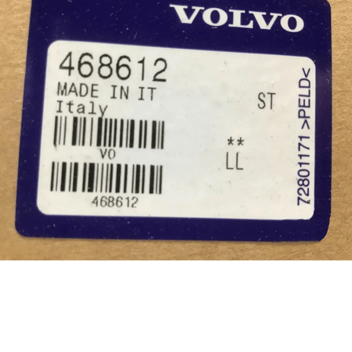 468612 Genuine Volvo Oil - Truck To Trailer