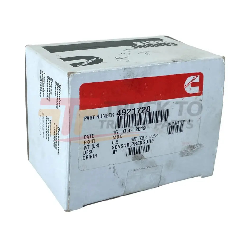 4921729 Genuine Cummins Egr Differential Pressure Valve For Isx - Truck To Trailer