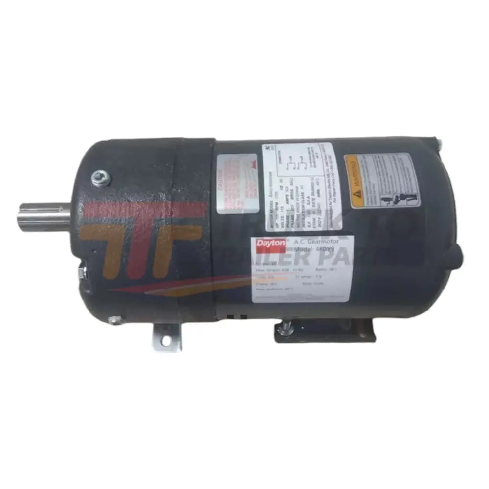 4FDY9 Dayton AC Gearmotor 1/3 Input HP 45 RPM 115VAC Split-Phase - Truck To Trailer