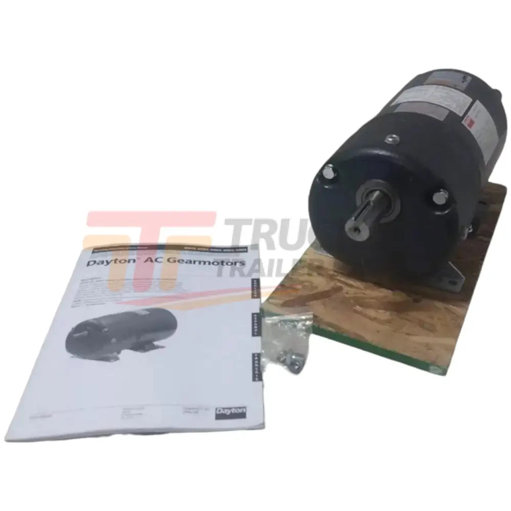 4FDY9 Dayton AC Gearmotor 1/3 Input HP 45 RPM 115VAC Split-Phase - Truck To Trailer