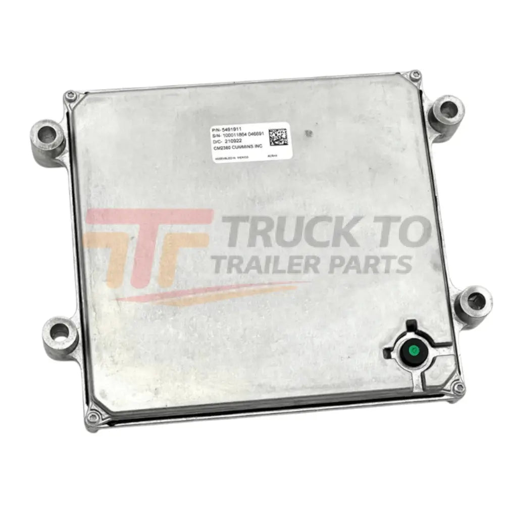 5491911 Genuine Cummins Ecm Electronic Control Module For Isx12N Cm2380 - Truck To Trailer