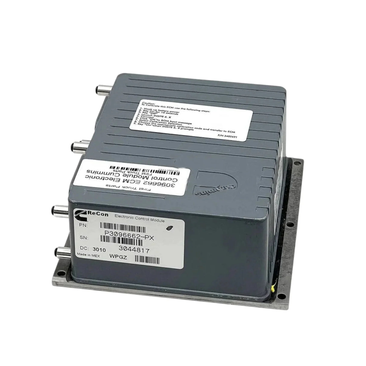 3096662 Genuine Cummins Ecm Electronic Control Module - Truck To Trailer