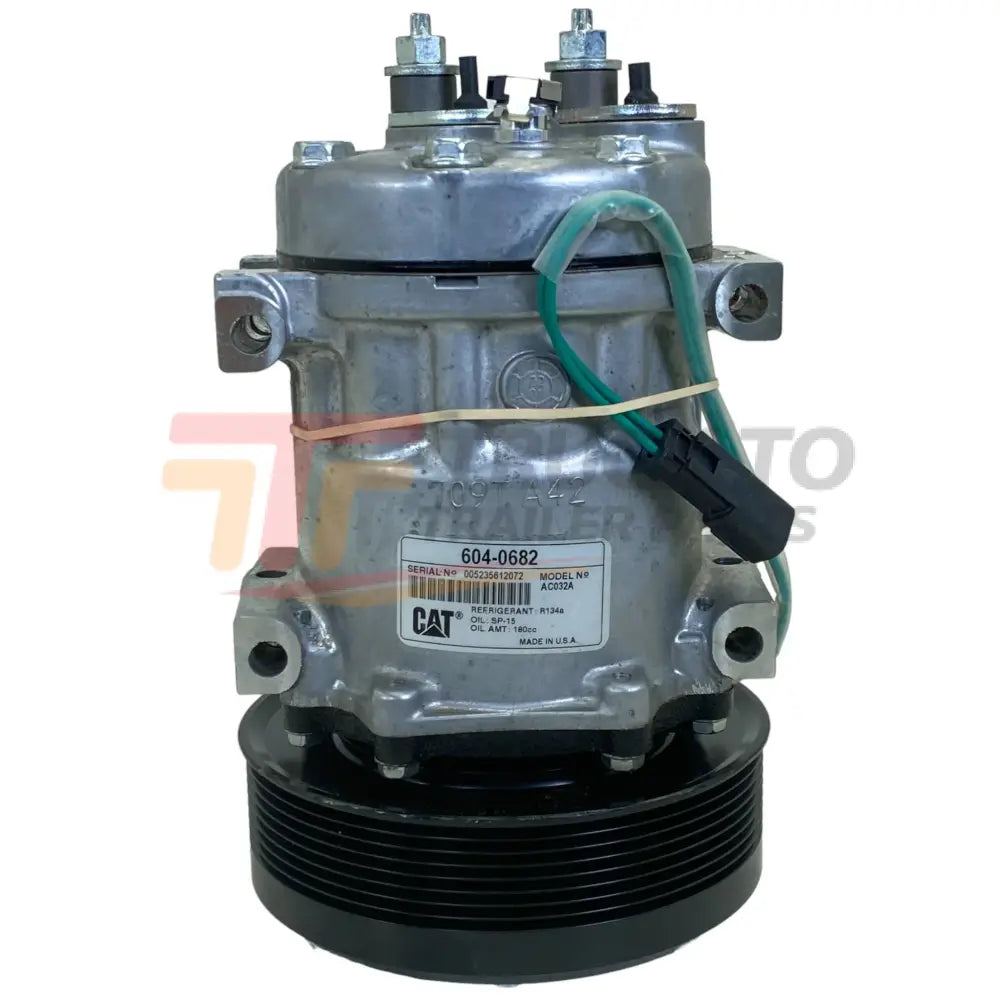 604-0682 Genuine Caterpillar A/C Compressor - Truck To Trailer