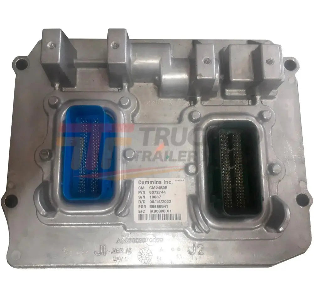 6372744 Genuine Cummins Ecm Engine Control Module - Truck To Trailer