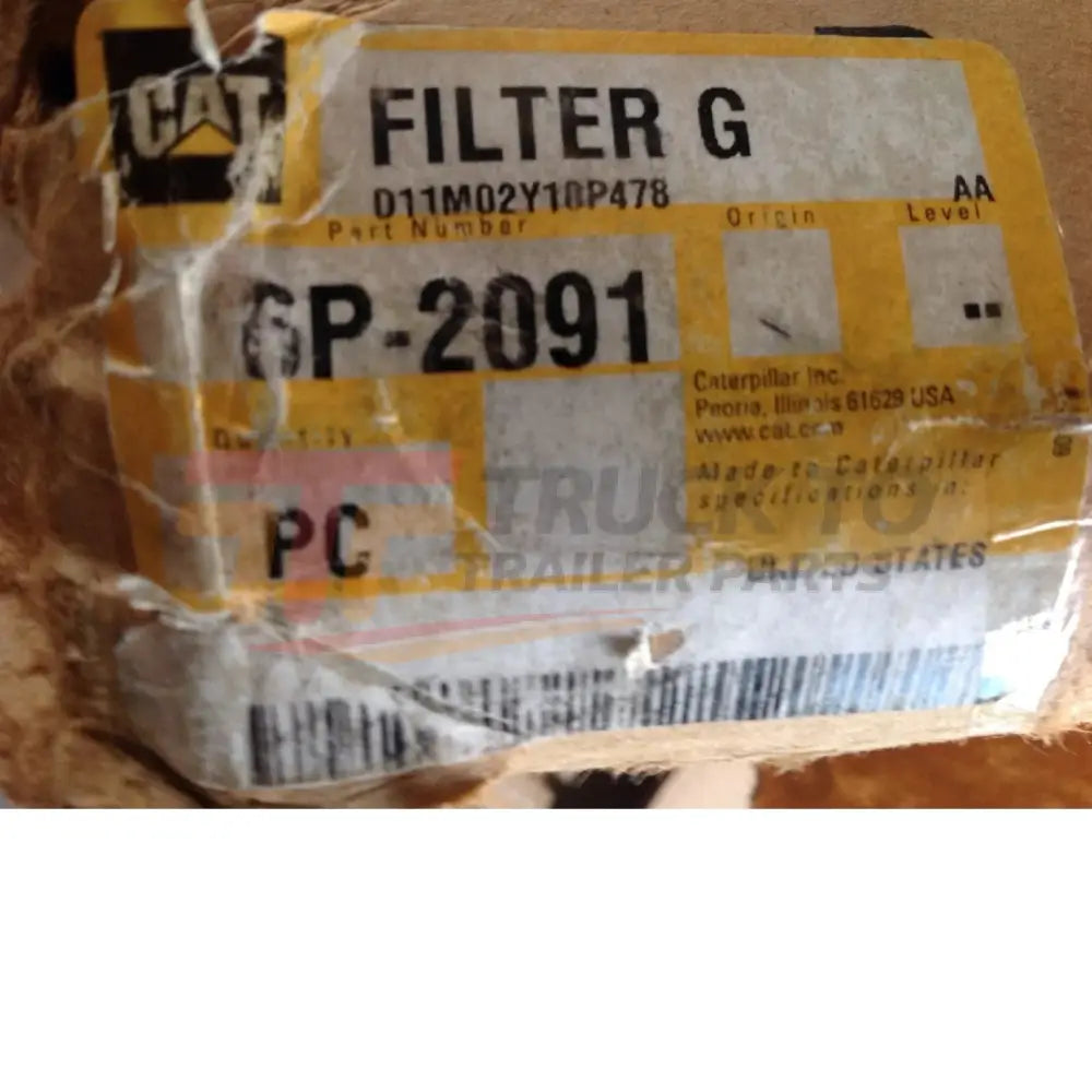 6P-2091 Genuine Caterpillar Filter G - Truck To Trailer