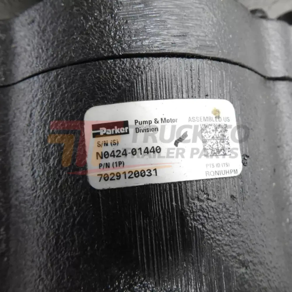 7029120031 Parker Hydraulic Pump Power Steering Fan Motor 48X21 PGP - Truck To Trailer