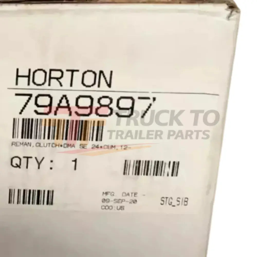 79A9897 Genuine Horton Fan Clutch - Truck To Trailer