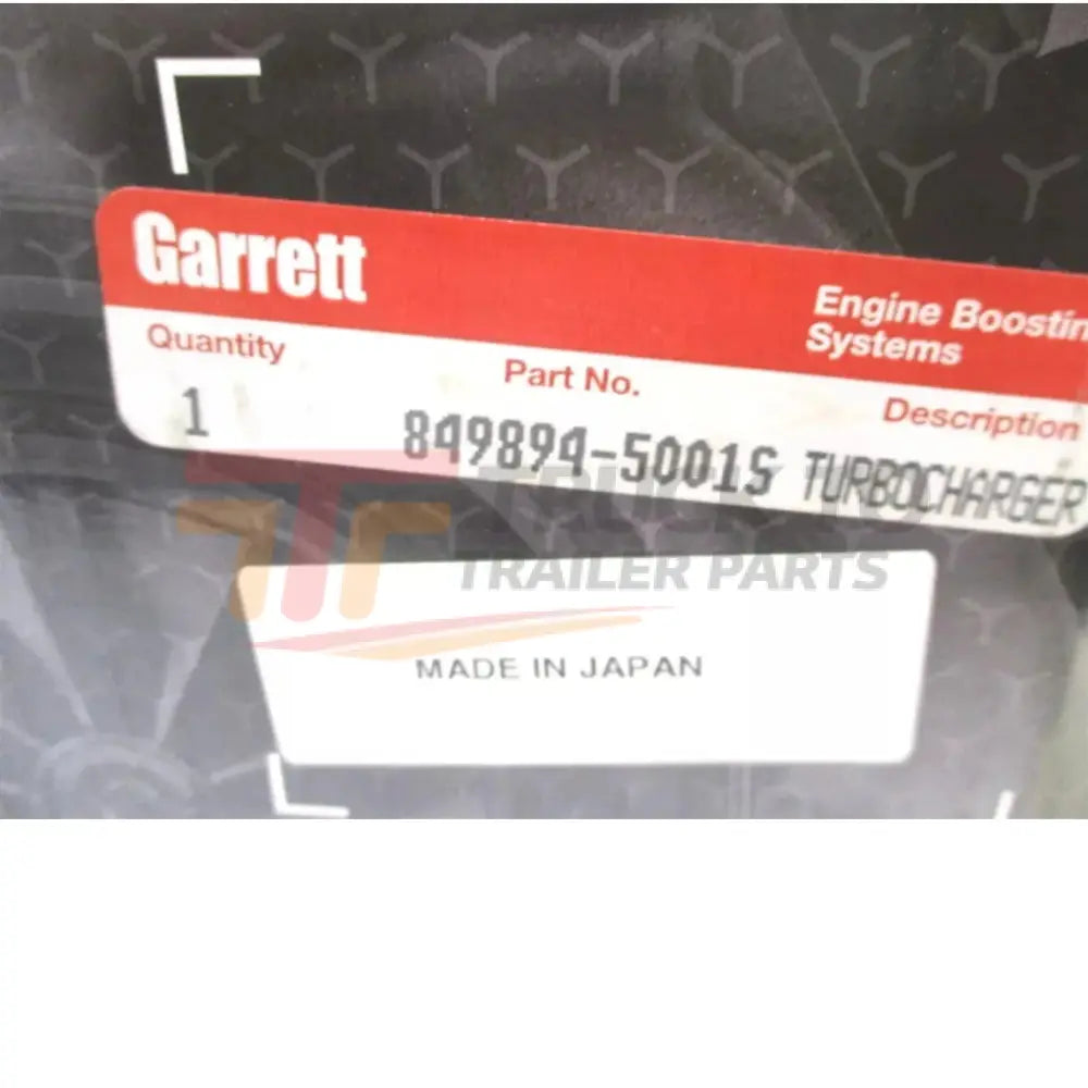 849894-5001S Garrett Turbochargers Gen 2 Super Core - Truck To Trailer