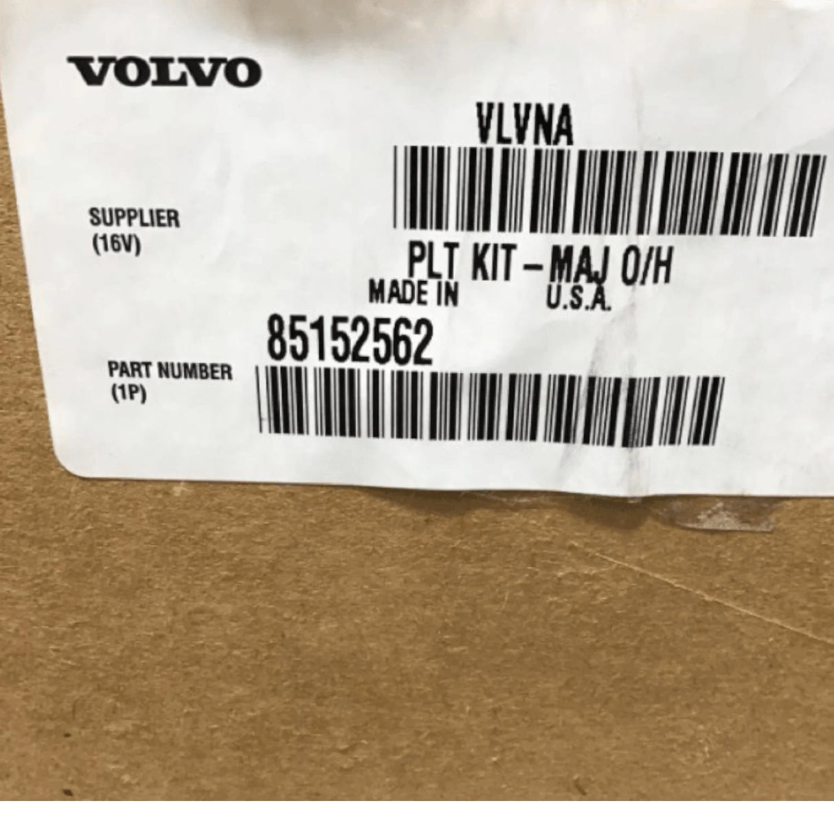 85152562 Genuine Volvo Brake Shoe - Truck To Trailer