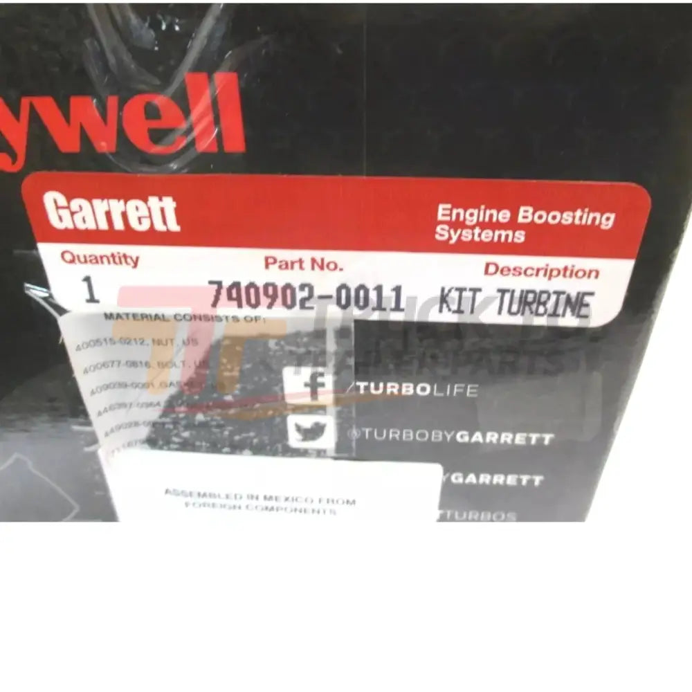 856801-5047S Garrett Turbo Assembly Kit GTX3576R 0.82 A/R Gen 2 - Truck To Trailer