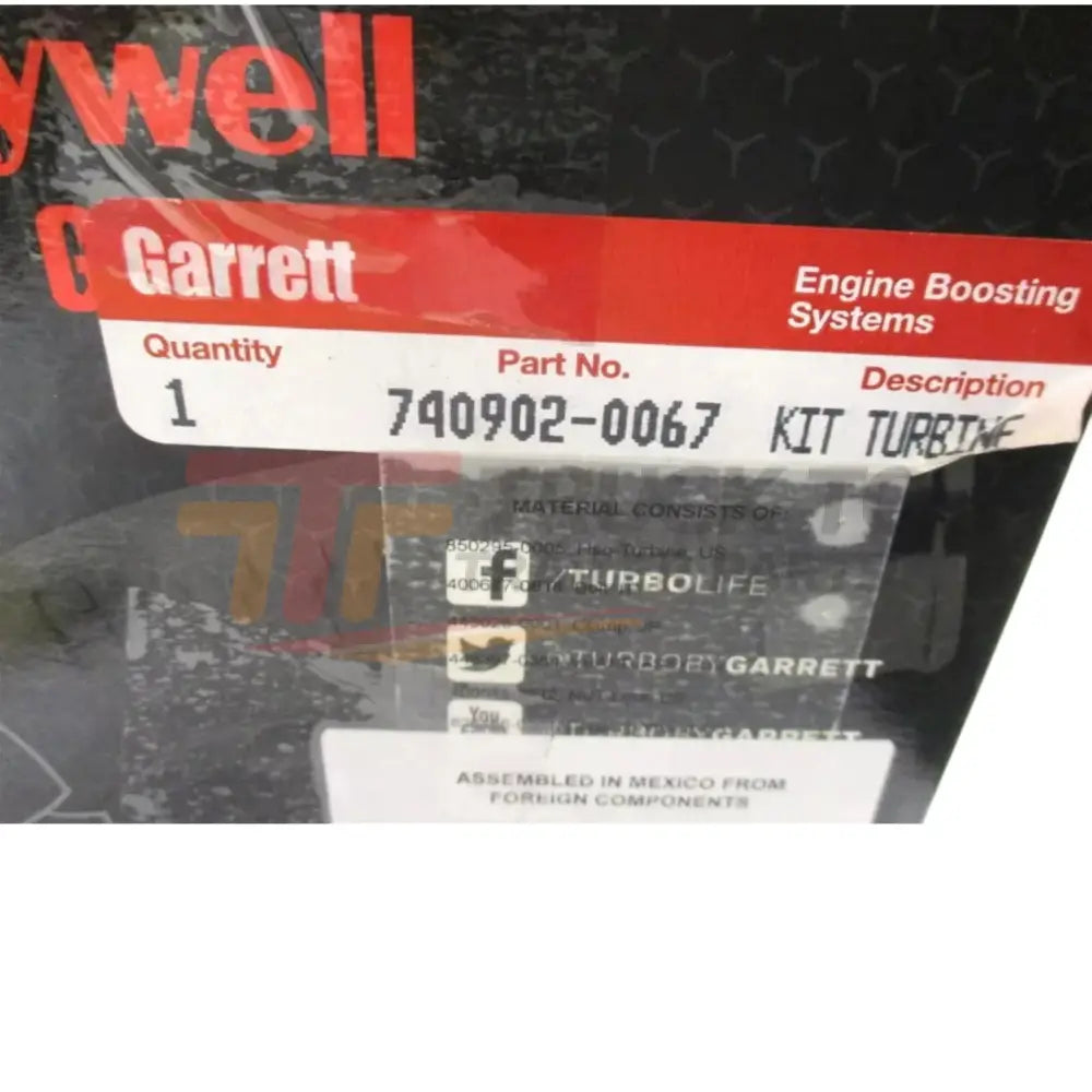 856804-5004S Garrett Turbocharger Assembly Kit GEN2 GTX3584RS 0.83 - Truck To Trailer