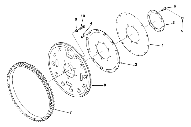 3023968 Cummins Flywheel